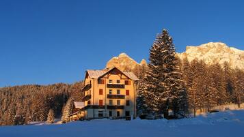 Fassade der Unterkunft