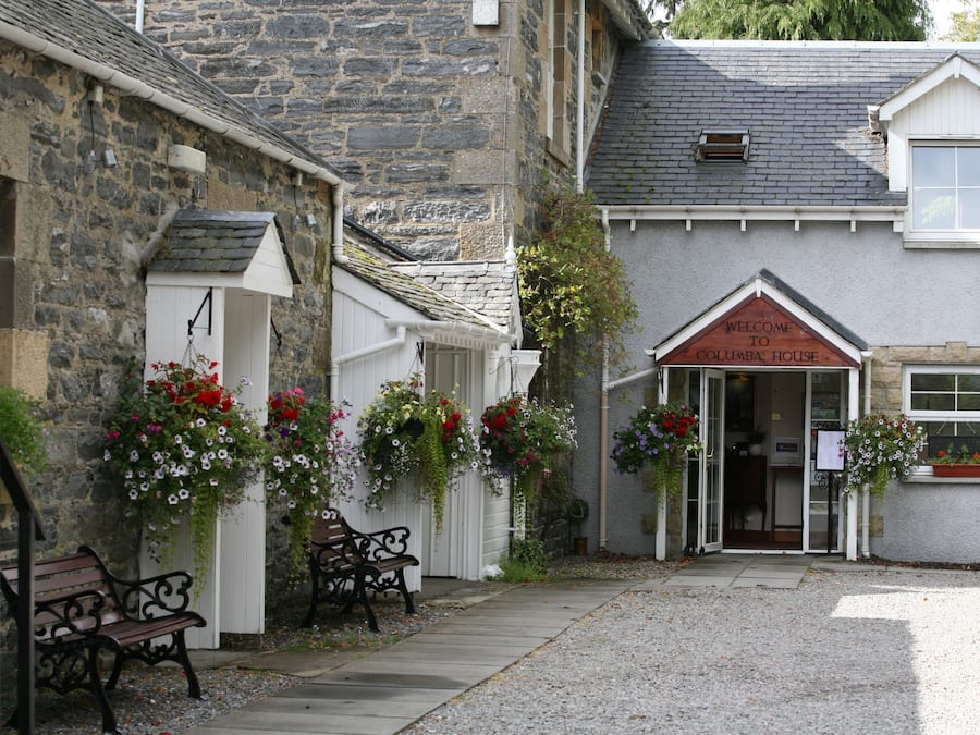 Façade de l’hébergement