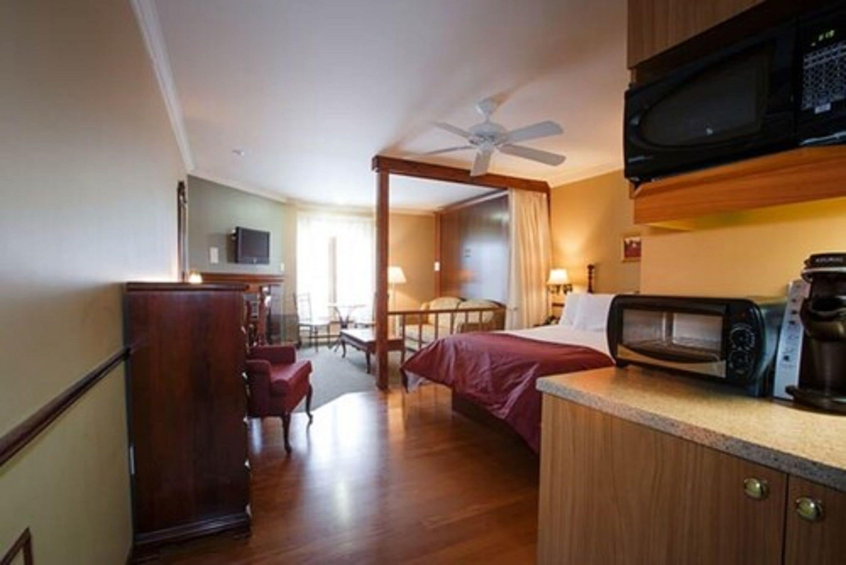 suite | in-room safe, desk, soundproofing, iron/ironing board
