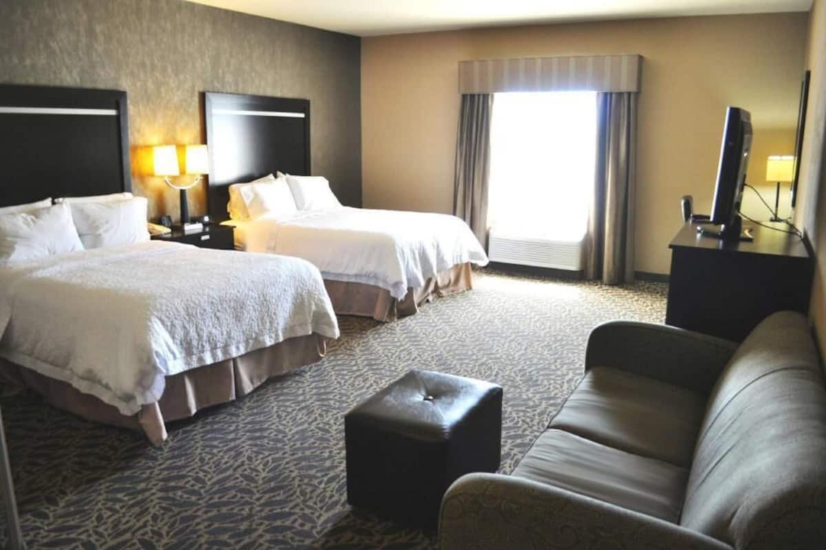 In-room safe, iron/ironing board, free cribs/infant beds, free WiFi