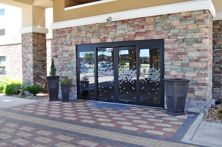 Entrada de la propiedad