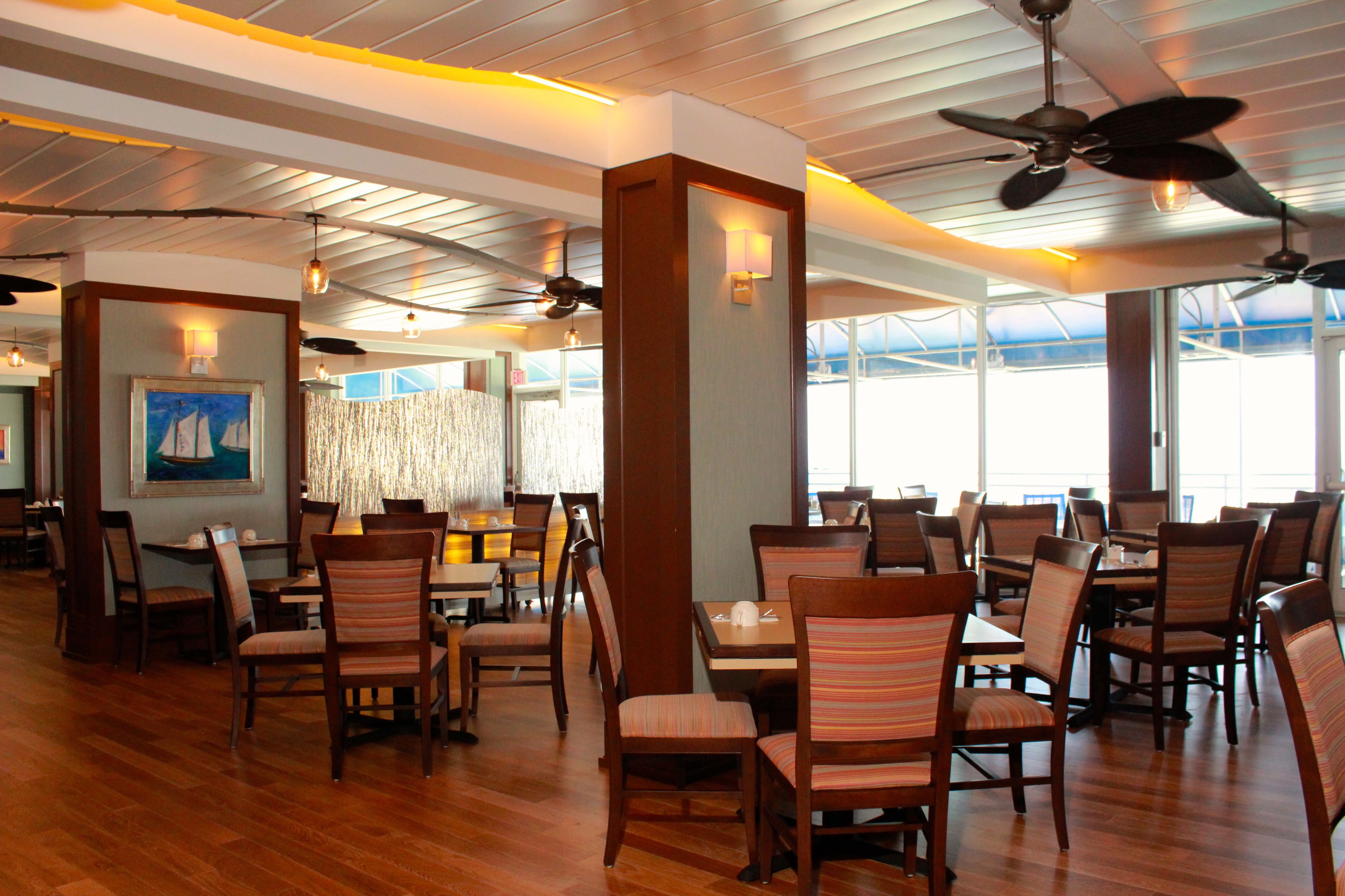 breakfast, lunch served; american cuisine, pool views