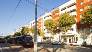 Fassade der Unterkunft