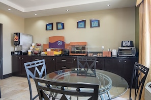 Ilmainen päivittäinen mukaan otettava aamiainen