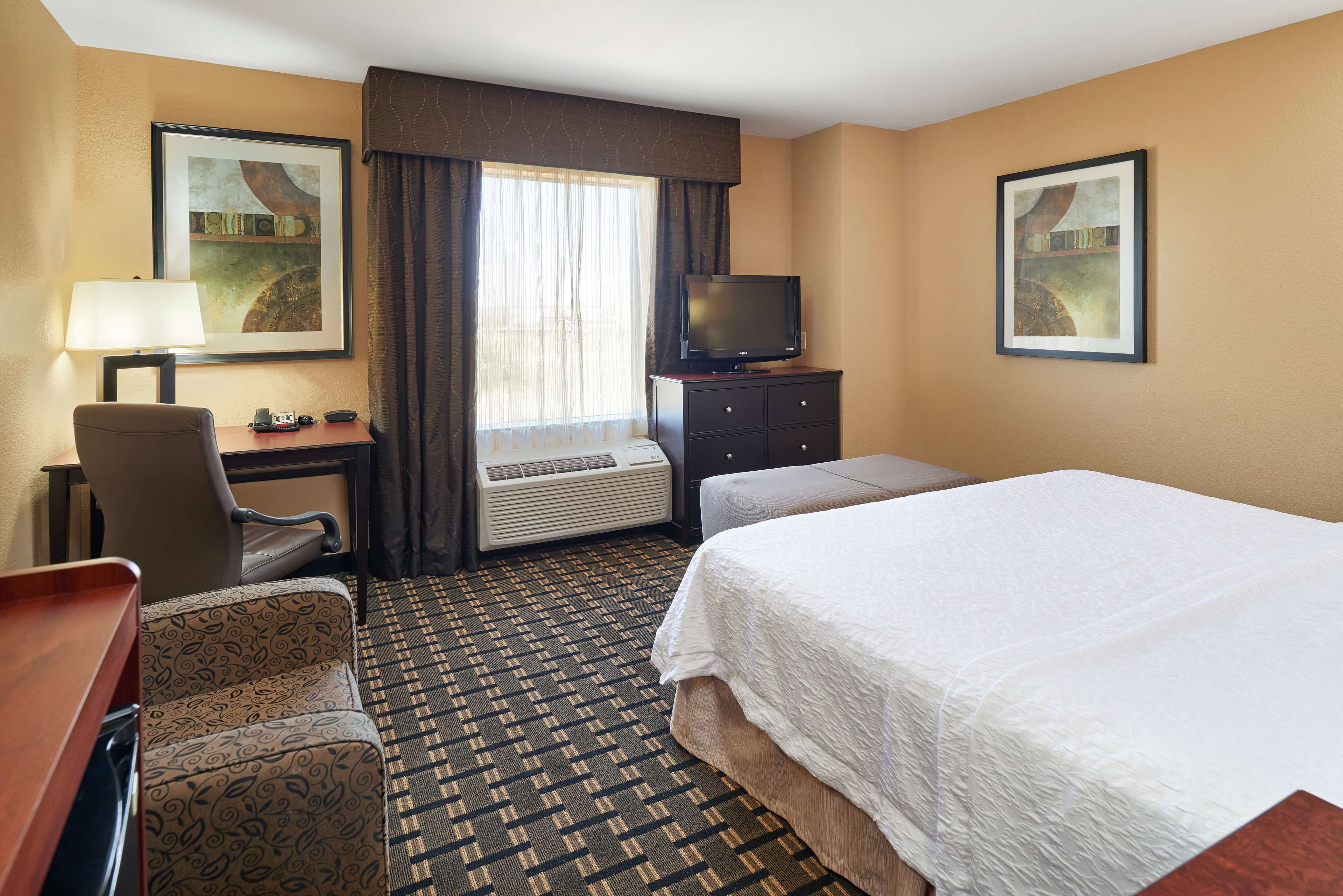 in-room safe, desk, laptop workspace, iron/ironing board