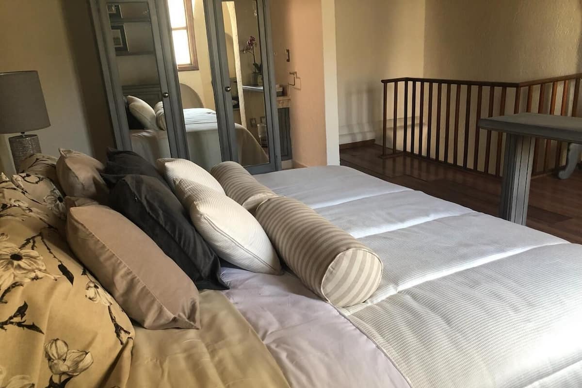 Couette en duvet d'oie, coffres-forts dans les chambres