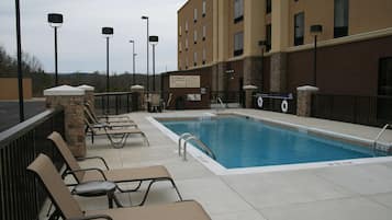 Seasonal outdoor pool