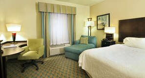 Room, 1 King Bed, Accessible, Non Smoking | In-room safe, desk, laptop workspace, iron/ironing board - Hampton Inn Gadsden/Attalla I-59 (Attalla)