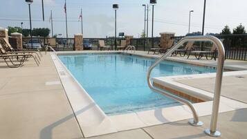 Seasonal outdoor pool