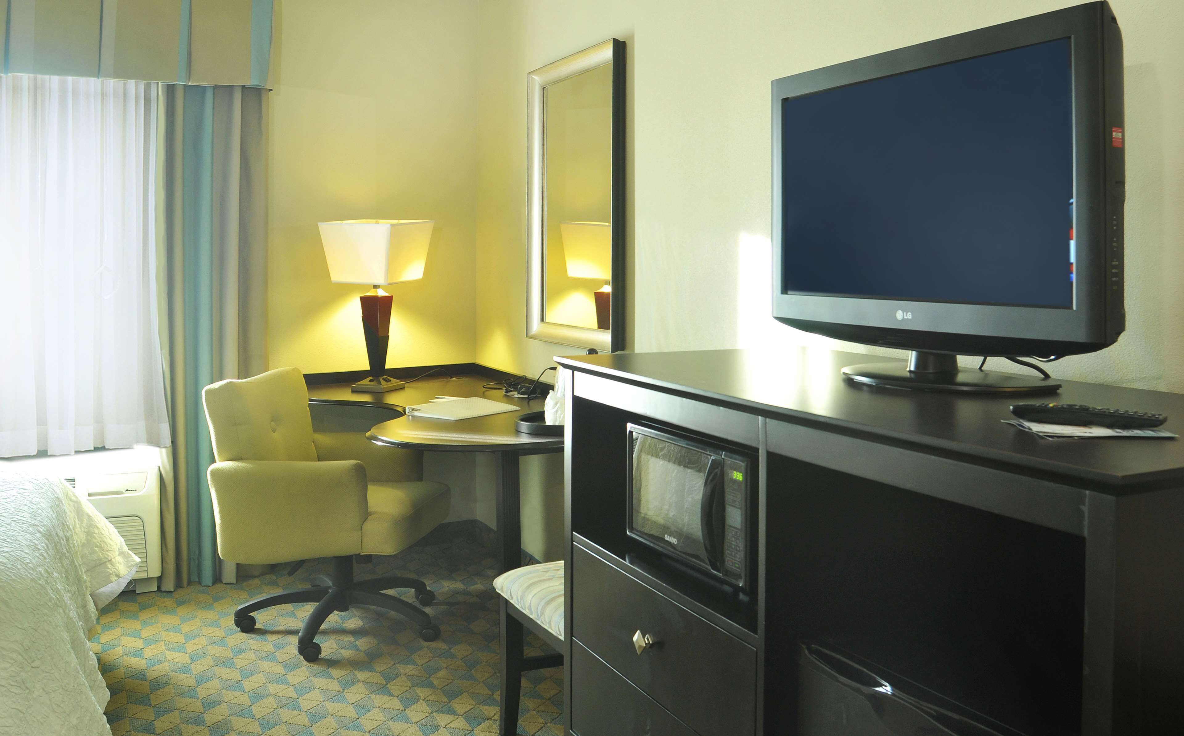 in-room safe, desk, laptop workspace, iron/ironing board