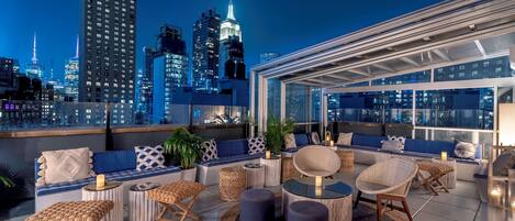 2 bars, bar sur le toit