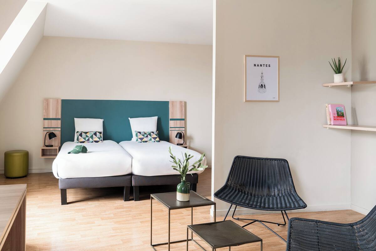 Studio Supérieur, 2 lits une place