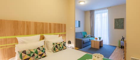 Double Room, 1 Double Bed with Sofa bed