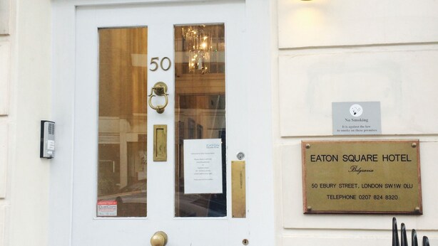 Interior entrance - Eaton Square Hotel (London)