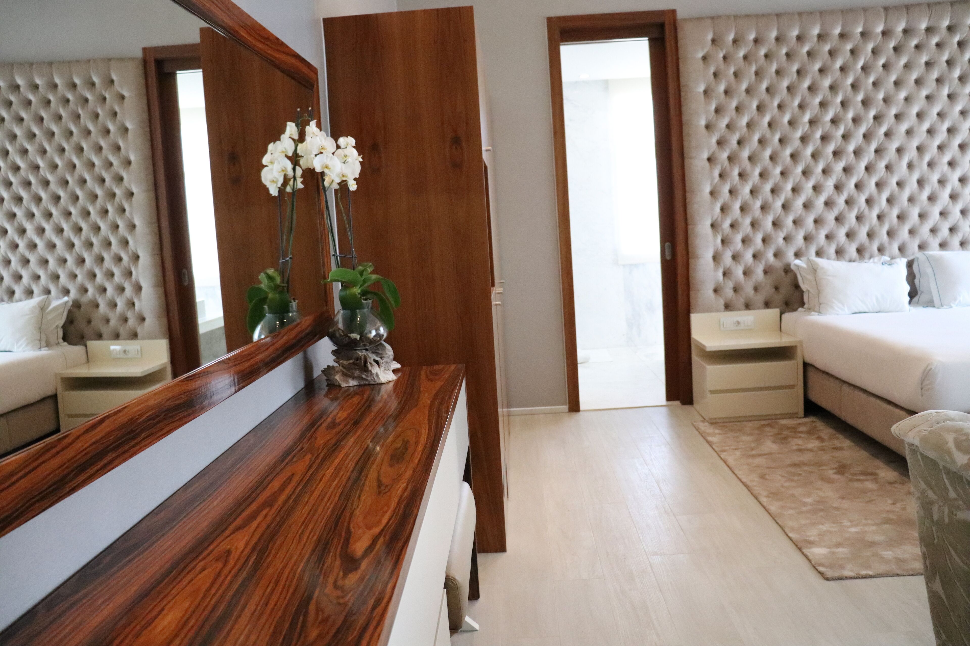 presidential quadruple room | 1 bedroom, minibar, in-room safe, individually decorated