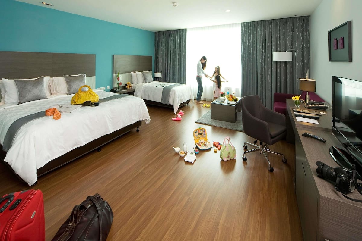 Familienzimmer, Mehrere Betten, Zutritt zur Club Lounge (Executive)