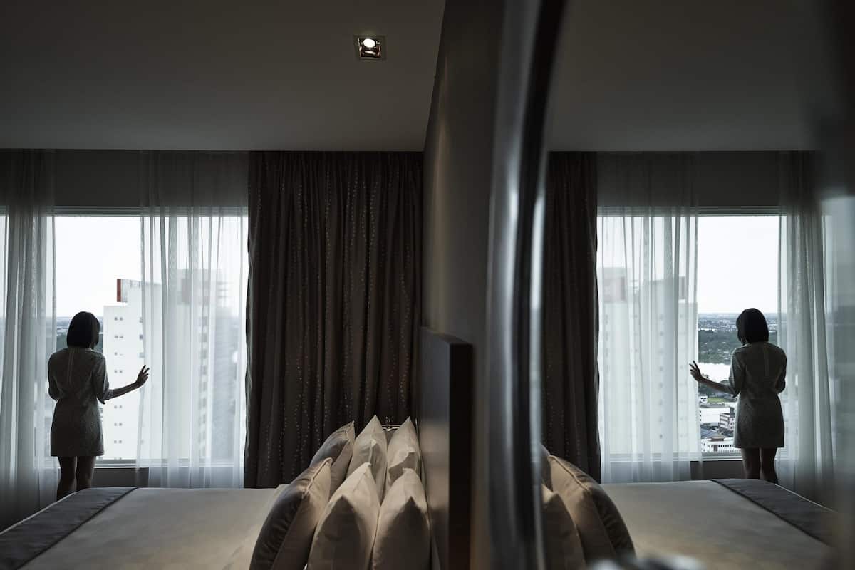 Suite executiva, 1 llit de matrimoni gran (Deluxe) | Minibar, caixa forta a l'habitació i escriptori