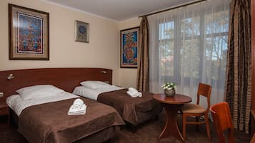 Premium bedding, individually decorated, soundproofing, free WiFi