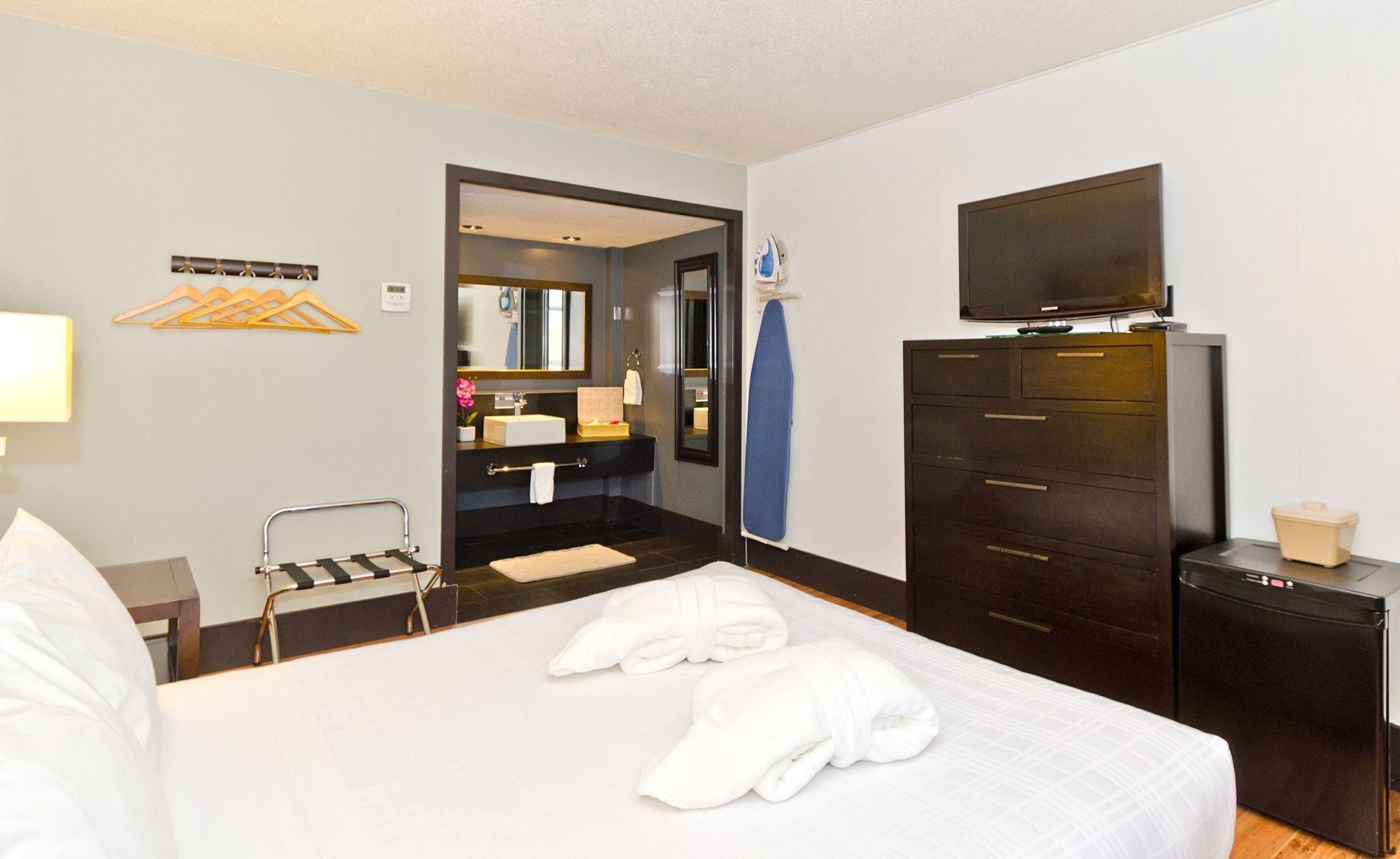 Premium bedding, pillowtop beds, individually decorated