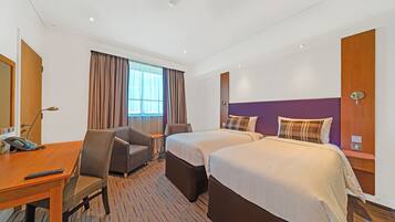 1 habitación y ropa de cama de alta calidad