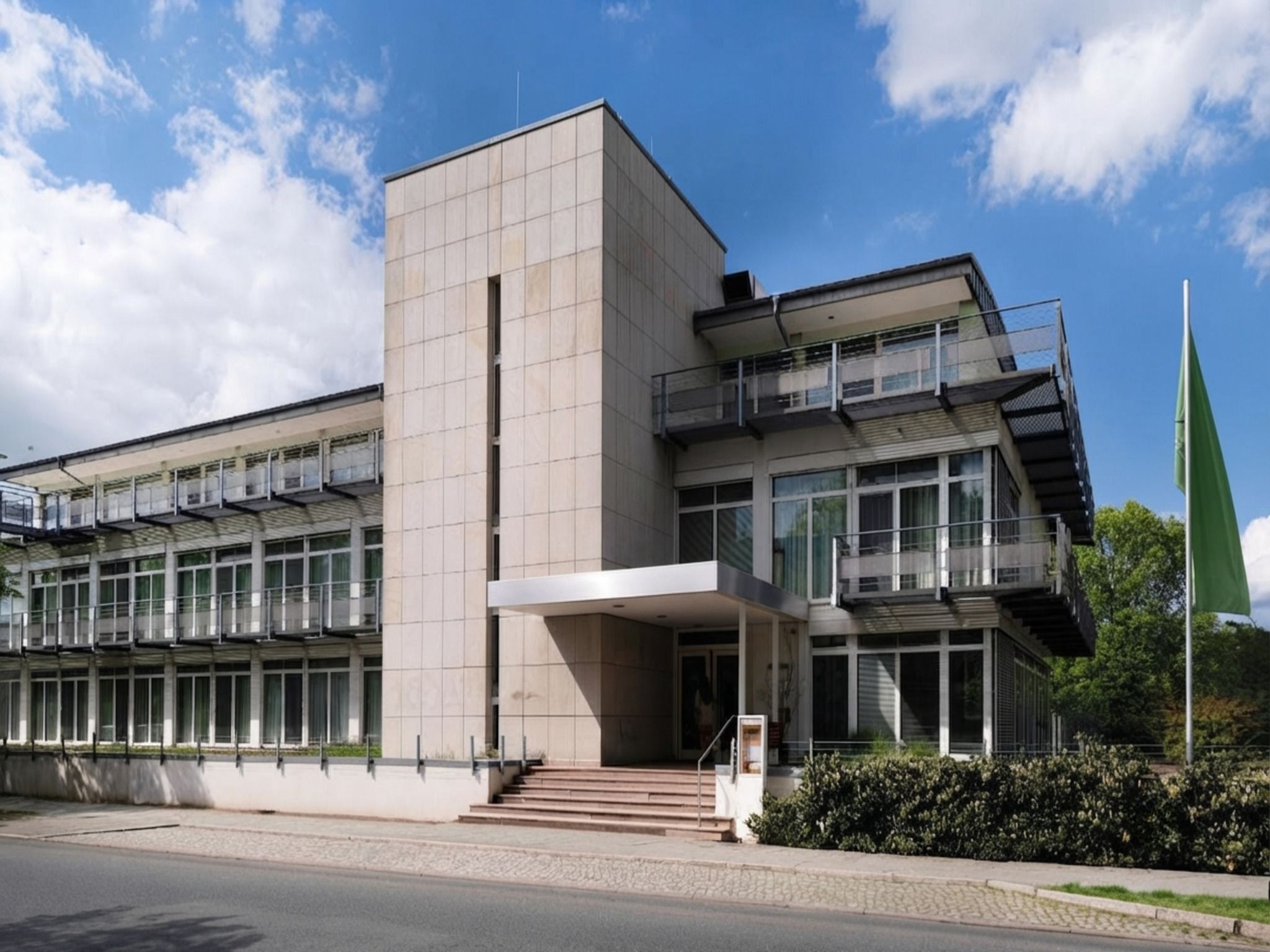 Façade de l’hébergement 