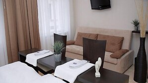Minibar, in-room safe, iron/ironing board, free cots/infant beds - Pension A Und A (Vienna)