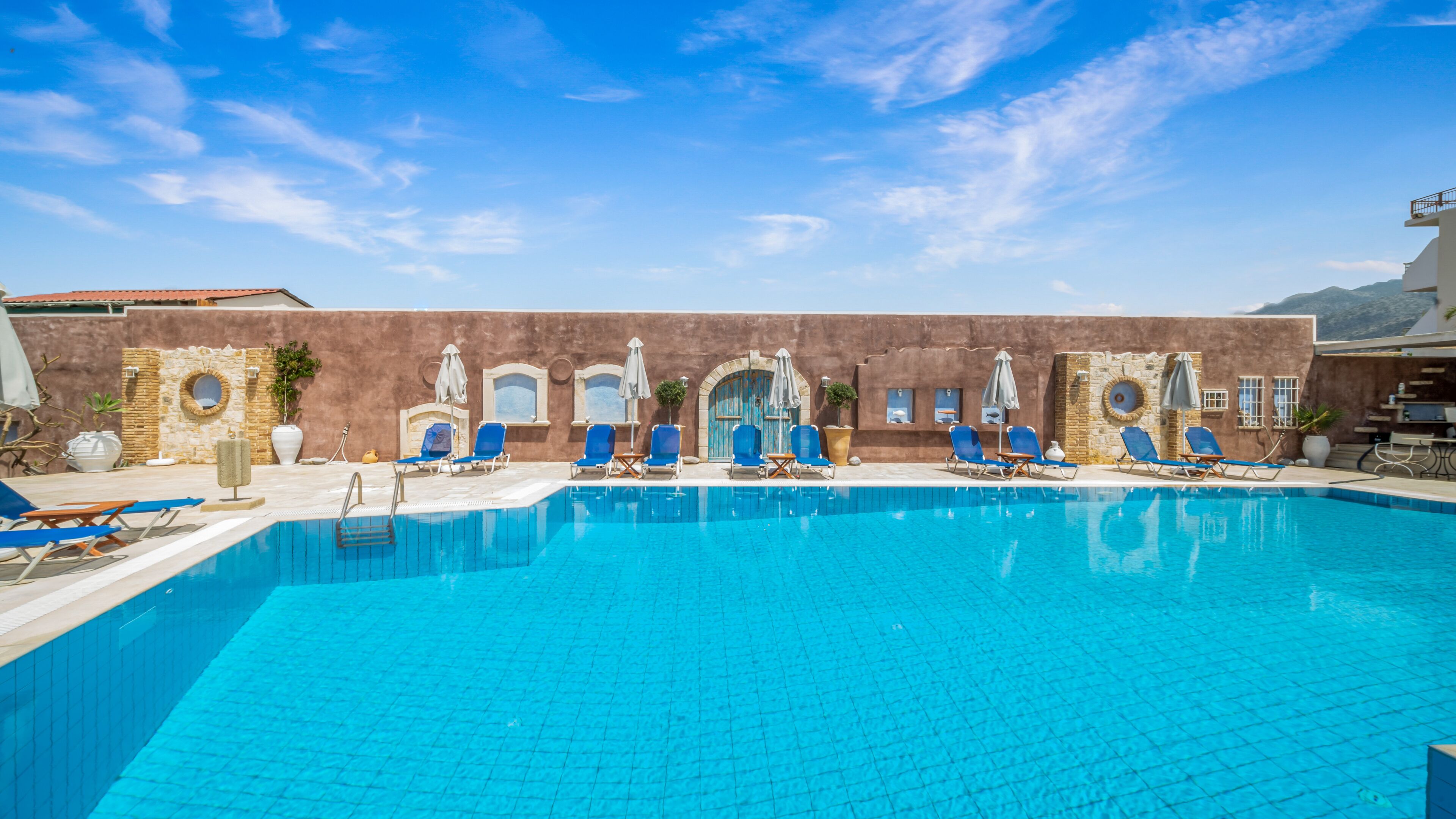 Alberca al aire libre 