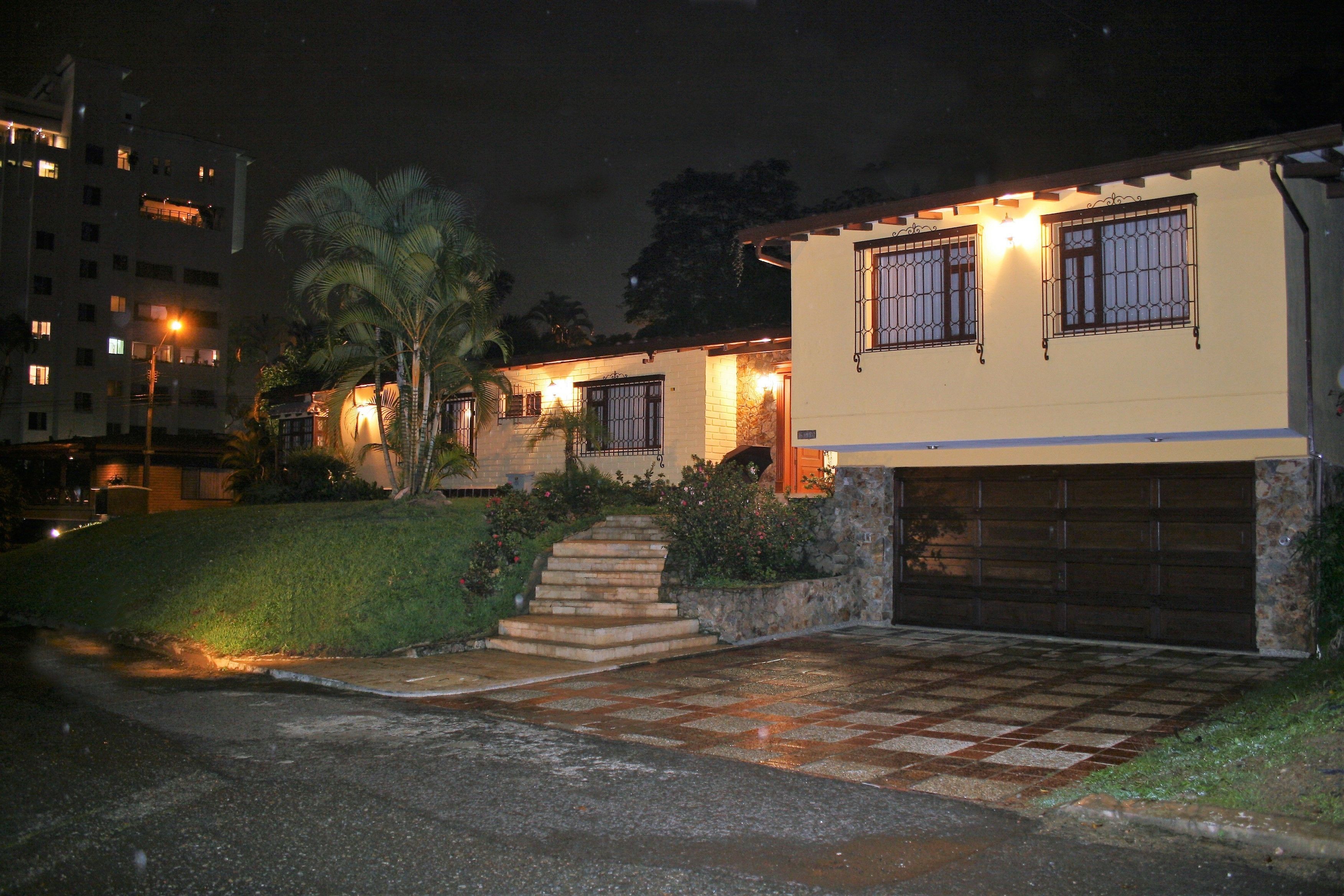 front of property – evening/night