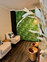 Salas de tratamiento para parejas, tratamientos corporales, aromaterapia