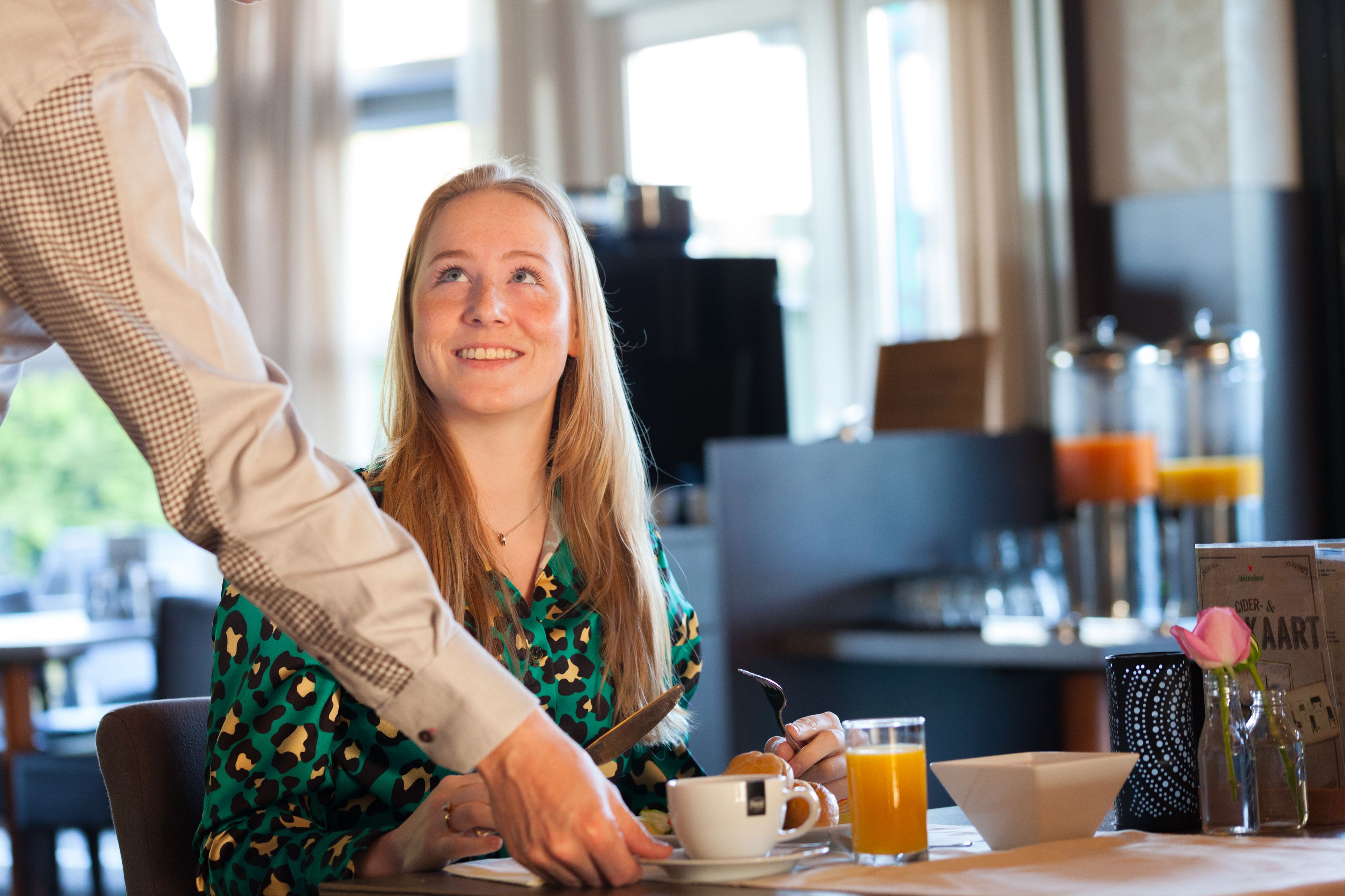 daily buffet breakfast (eur 13 per person)