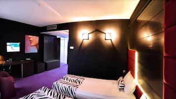 1 dormitorio, ropa de cama hipoalergénica, minibar y caja fuerte
