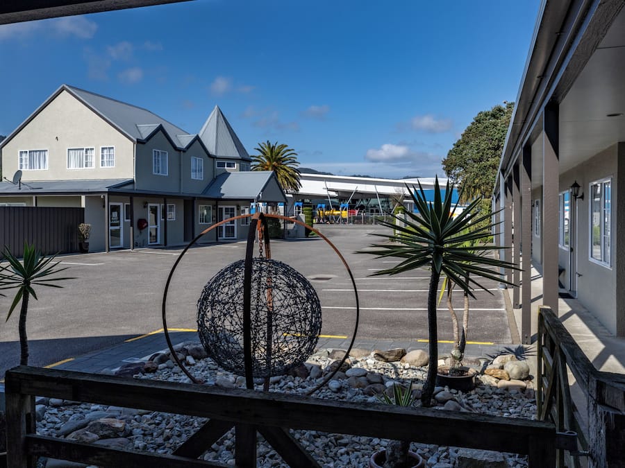 Fassade der Unterkunft