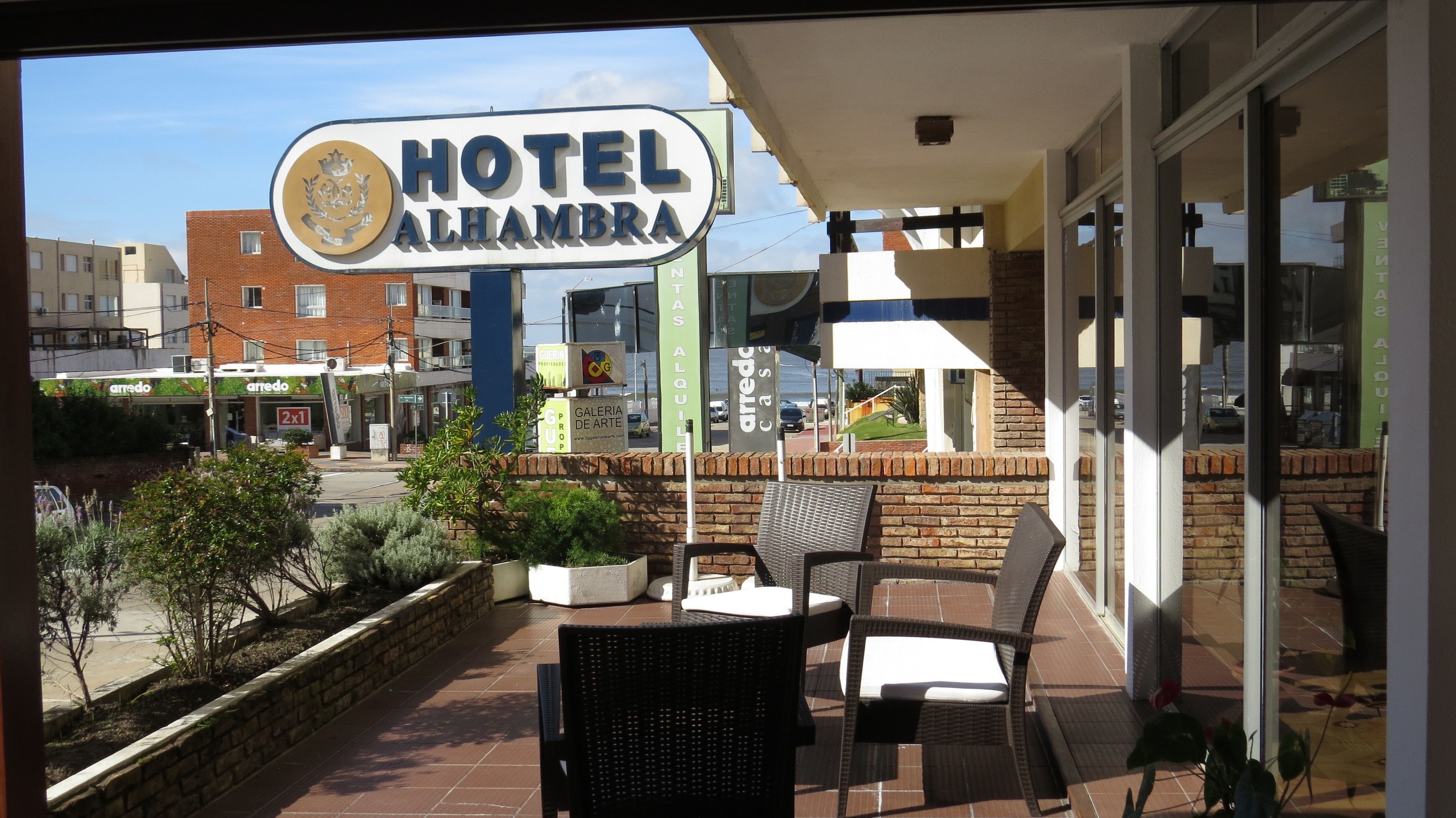 Uitzicht vanuit accommodatie