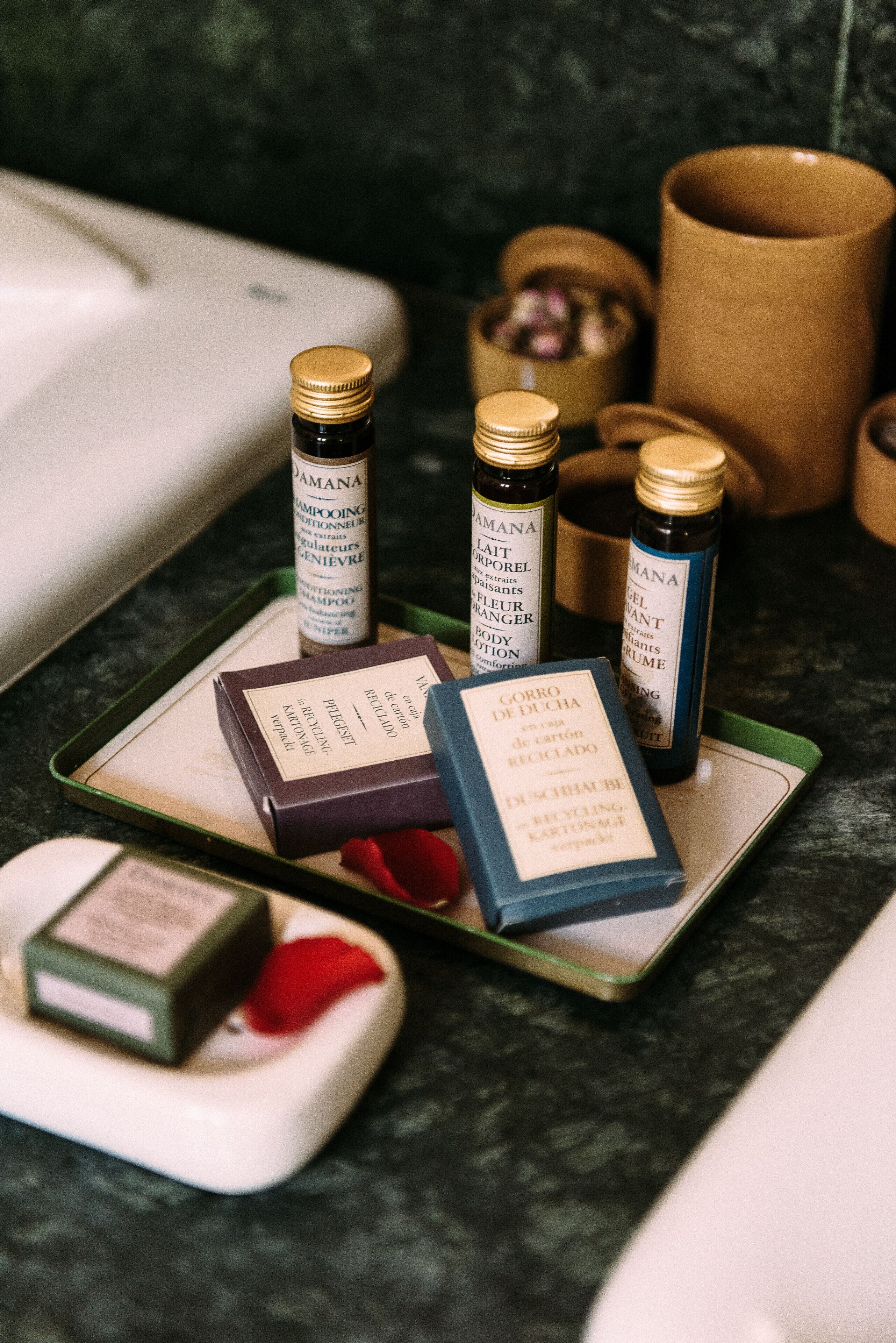 hair dryer, bathrobes, slippers, bidet