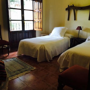 Dreibettzimmer, Bergblick