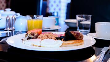 Desayuno inglés incluido todos los días