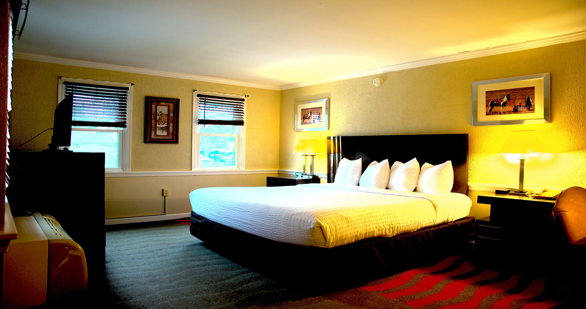 Premium bedding, pillow-top beds, in-room safe, desk