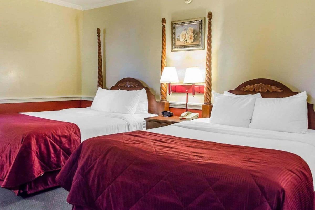Premium bedding, pillow-top beds, in-room safe, desk