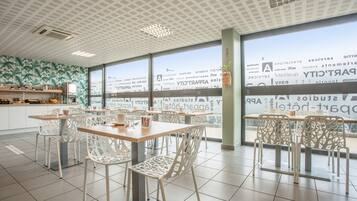 Daily buffet breakfast (EUR 9.9 per person)