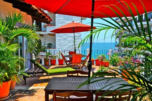 Penthouse, Breakfast Included | View from room - Villa Mercedes Petit Hotel (Puerto Vallarta)