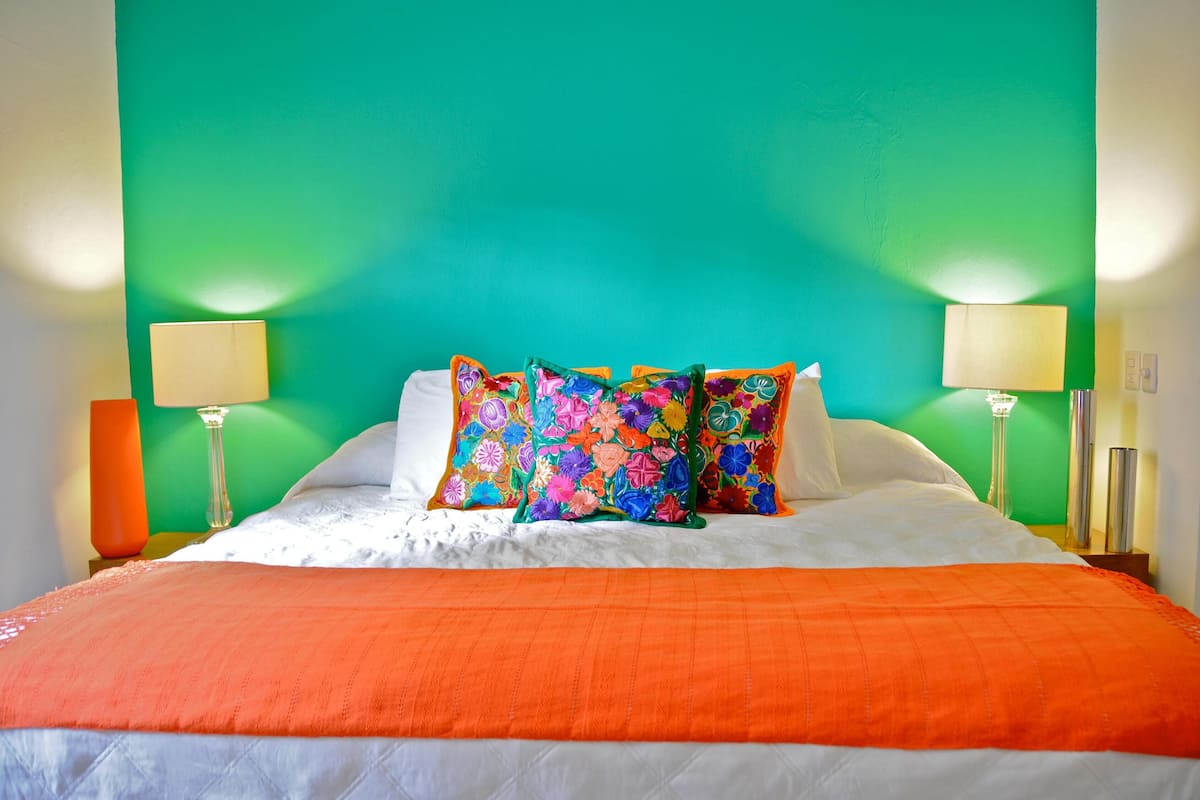 1 chambre, couette en duvet, minibar, coffre-fort