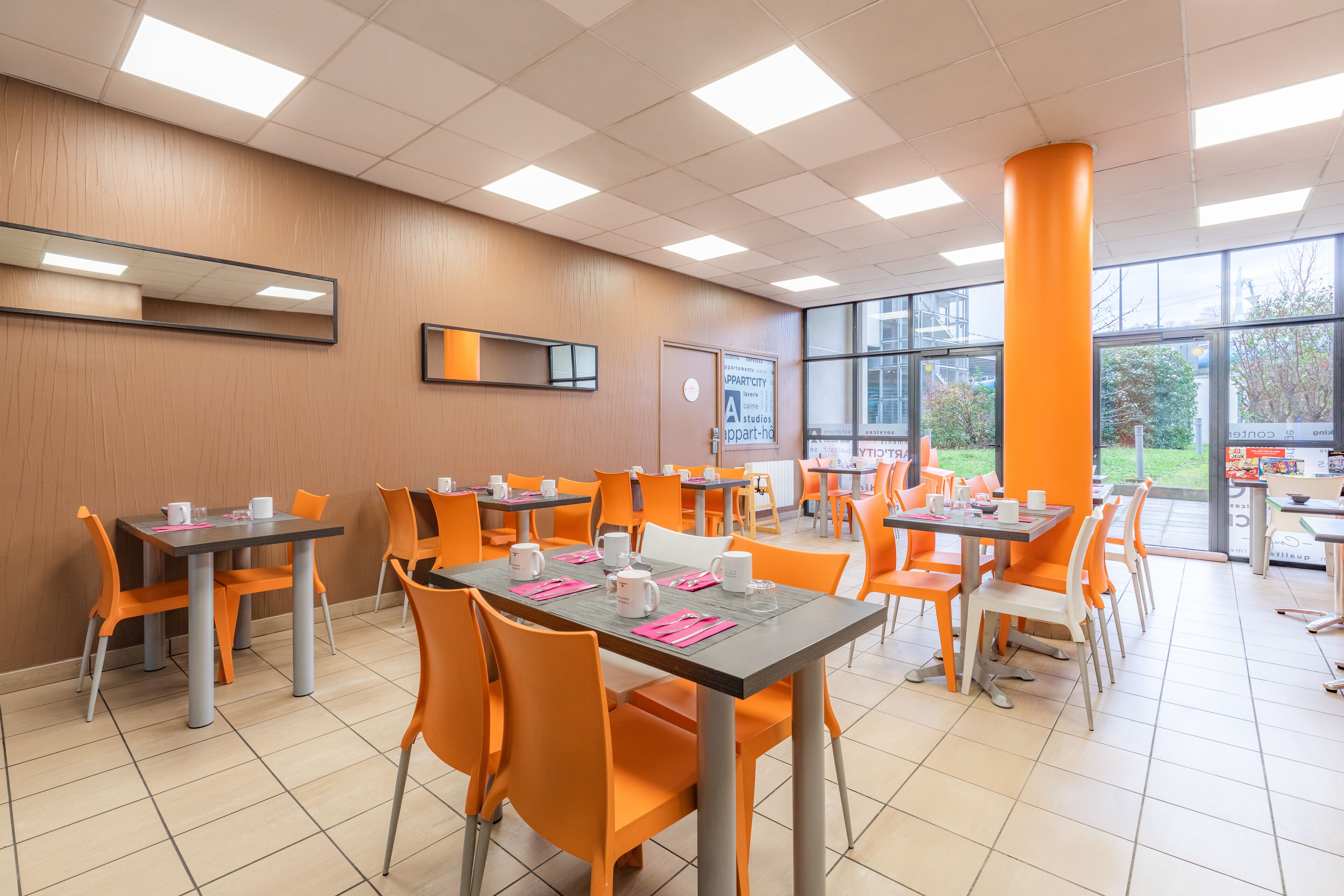 Daily buffet breakfast (EUR 9.9 per person)