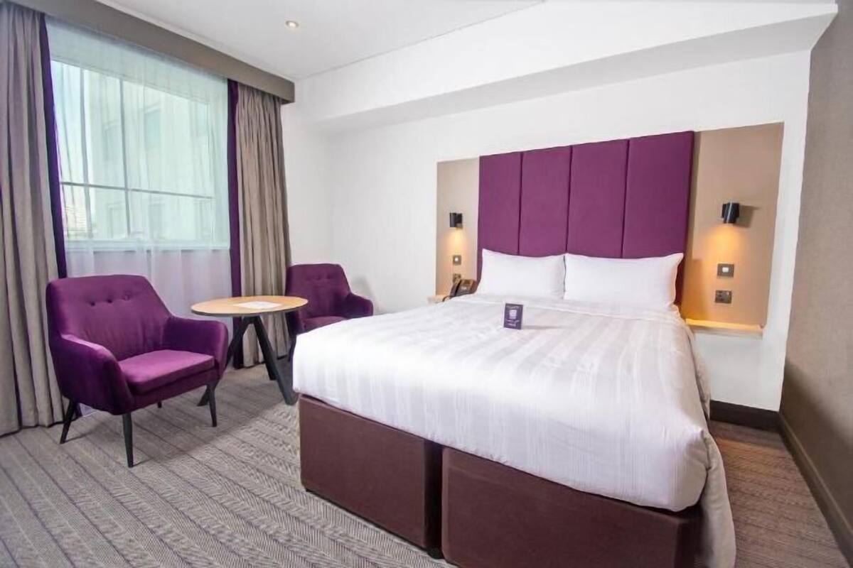Premium bedding, pillow-top beds, in-room safe, desk