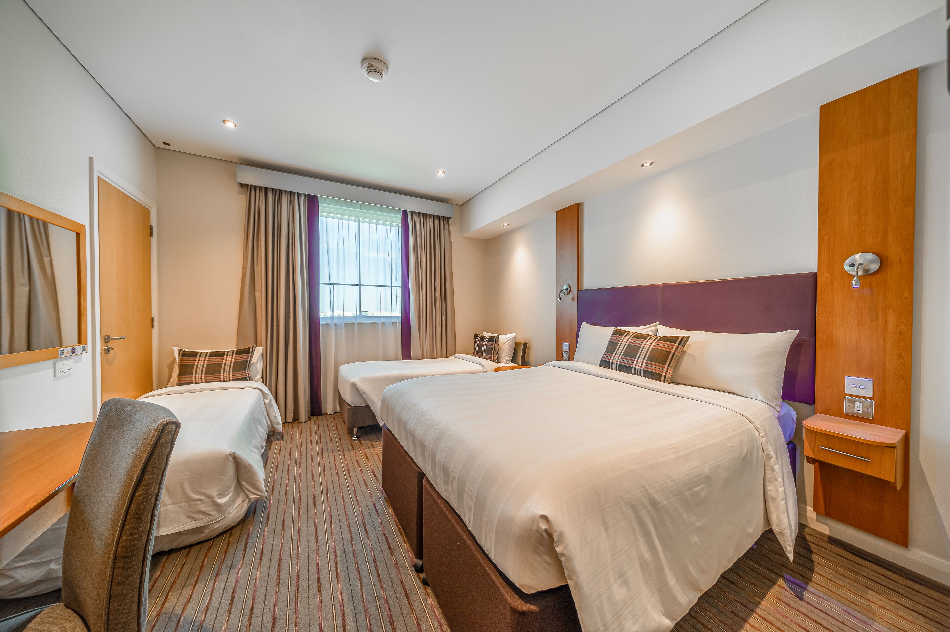 family room, non smoking ( free dxb ap shuttle every 30min t3t1) | premium bedding, pillow-top beds, in-room safe, desk