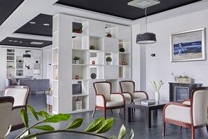 Sitteområde i lobbyen