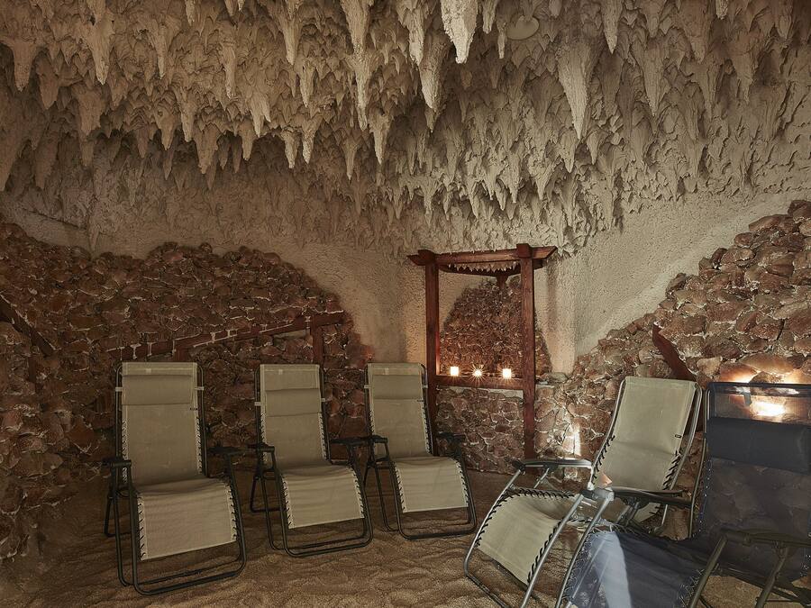 Behandlingsrom for par, kroppsbehandlinger, hydroterapi og aromaterapi