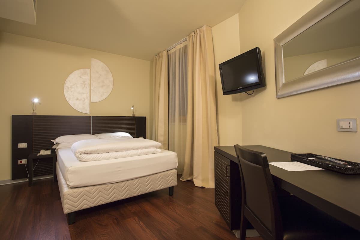 1 slaapkamer, luxe beddengoed, Select Comfort-bedden, een minibar