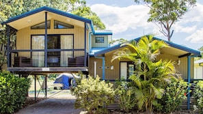 Façade de l’hébergement