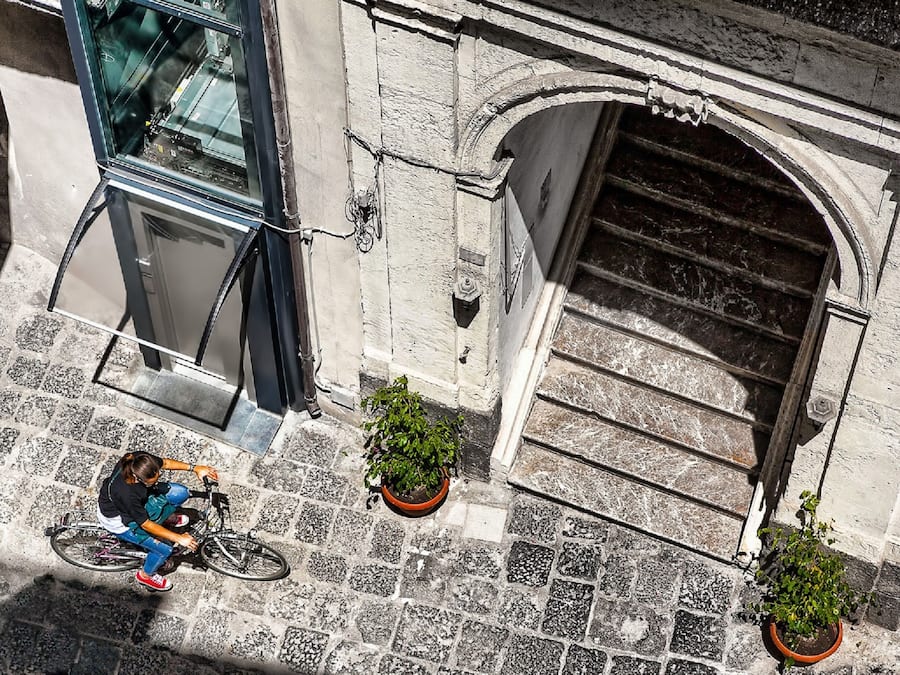 Ingresso della struttura