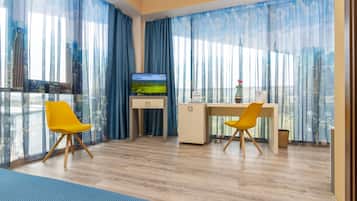 1 chambre, minibar, coffres-forts dans les chambres